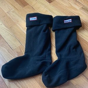 Hunter Boot fleece socks
